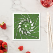 Serviette En Papier Sortie de golf sur papier (En situation)