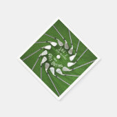 Serviette En Papier Sortie de golf sur papier (Coin)