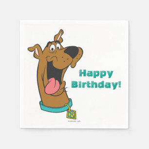 Serviette En Papier Sortie de la langue Scooby-Doo