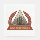 Serviette En Papier Sortir (Devant)