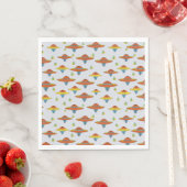 Serviette En Papier Soucoupe volante (En situation)