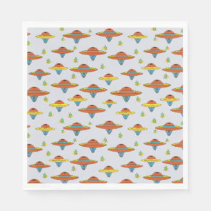 Serviette En Papier Soucoupe volante