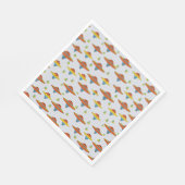 Serviette En Papier Soucoupe volante (Coin)