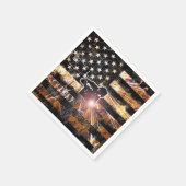 Serviette En Papier Soudage des étincelles et flammes (Coin)