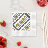 Serviette En Papier Soupe Gumbo (En situation)