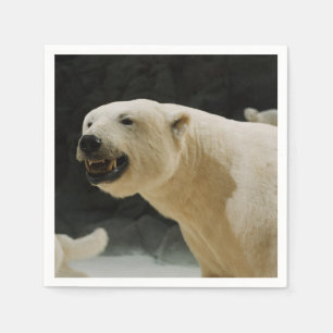 Serviette En Papier Sourire d'ours polaire