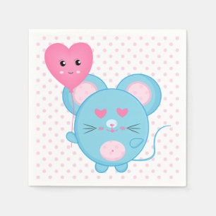 Serviette En Papier Souris