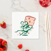 Serviette En Papier Souris Prise de papier au fromage Naples