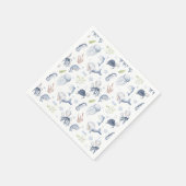 Serviette En Papier Sous la fête des animaux marins (Coin)