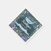 Serviette En Papier Sous la mer | Baby shower à thème océanique (Coin)