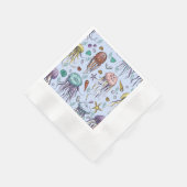 Serviette En Papier Sous la mer Cocktail serviettes (Coin)