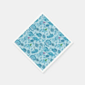 Serviette En Papier Sous l'enveloppe cadeau d'anniversaire de la mer (Coin)