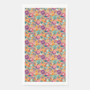 Serviette En Papier Sous les palmiers qui se balancent, je me trouve