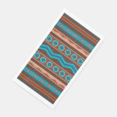 Serviette En Papier Southwest Style Geometric Cameron Gorge Design (Coin)