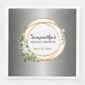 Serviette En Papier Souvenir radiant : Amour inoubliable (Devant)