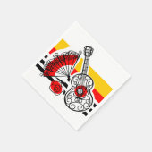 Serviette En Papier Souvenirs espagnol classique Grille papier serviet (Coin)