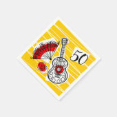 Serviette En Papier Souvenirs espagnols 50 Age papier serviette (Coin)