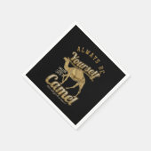 Serviette En Papier Soyez Toujours Bactérien Camels Humps Désert Et (Coin)