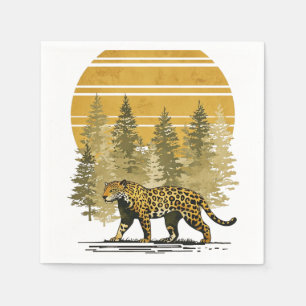 Serviette En Papier Soyez un Jaguar aztèque