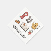 Serviette En Papier Soyons confortables ! (Coin)