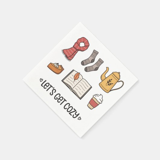 Serviette En Papier Soyons confortables ! (Coin)