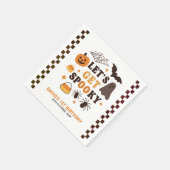Serviette En Papier Soyons Éffrayants pour l'anniversaire d'Halloween (Coin)