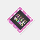 Serviette En Papier Spa Party Napkin - Personnes (Coin)
