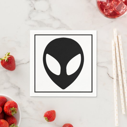 Serviette En Papier Space Alien Sci Fi Extraterrestrial Cocktail (En situation)