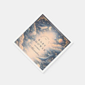 Serviette En Papier Space Ocean Whales Baby Shower (Coin)