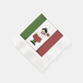 Serviette En Papier Spaghetti Dîner Chef italien plaque papier (Coin)