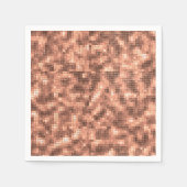 Serviette En Papier Sparkle Gold Luxe Sparkle Girly Sequins Party (Devant)