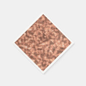 Serviette En Papier Sparkle Gold Luxe Sparkle Girly Sequins Party (Coin)