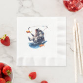 Serviette En Papier spationaute (En situation)