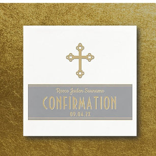 Serviette En Papier Spécial ! Serviettes de partie de confirmation per