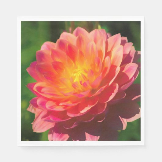 Serviette En Papier Spectacle d'été (Devant)