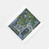 Serviette En Papier Sphères lumineuses de l'intérieur (Coin)