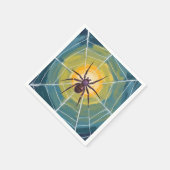 Serviette En Papier Spider Web Éffrayant Halloween Party (Coin)