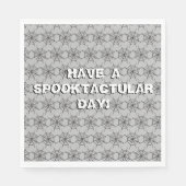 Serviette En Papier Spider Webs Papier Motif (Devant)