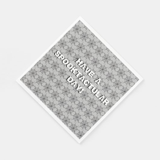 Serviette En Papier Spider Webs Papier Motif (Coin)