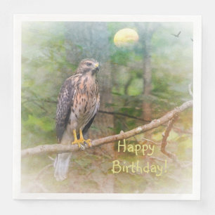 Serviette En Papier Spirit of the Hawk Birthday