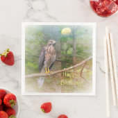 Serviette En Papier Spirit of the Hawk Birthday (En situation)