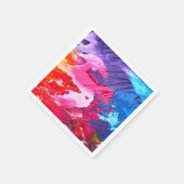 Serviette En Papier Splash (Coin)