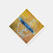 Serviette En Papier Splash le soir d'automne (Coin)