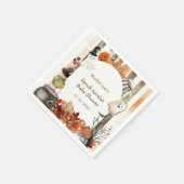 Serviette En Papier Spooktacular Halloween Ghost Pumpkin Baby Shower (Coin)