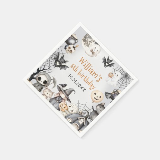 Serviette En Papier Spooktacular Halloween mignon Fantôme fête d'anniv (Coin)