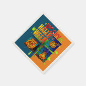 Serviette En Papier Spooky Halloween (Coin)