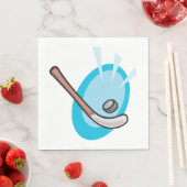 Serviette En Papier Sport de hockey (En situation)