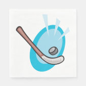 Serviette En Papier Sport de hockey (Devant)