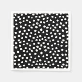 Serviette En Papier Spots d'astuces bleues (Devant)