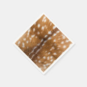 Serviette En Papier Spotted deer pour texture (Coin)